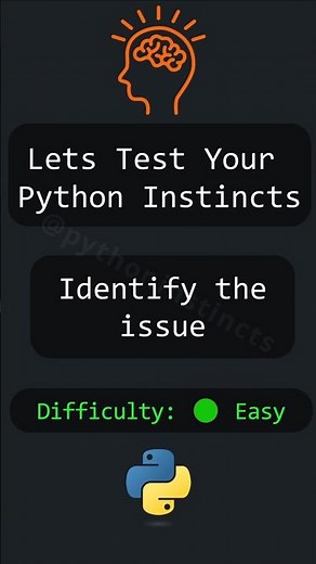 Test Your Python Instincts #9