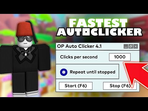 How to get the fastest Roblox AutoClicker in Minutes!