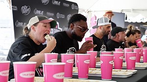 Most soft shell tacos eaten in one minute - 9 by Miki Sudo