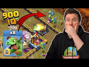 PRO nutzt QC Babydrachen im Entscheidenden Angriff | Clash of Clans deutsch