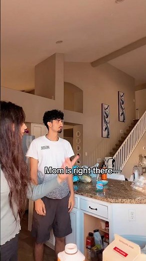 My dad LIED about BEING out of TOWN…