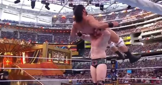 3 years ago today, Gunther vs. Drew McIntyre vs. Sheamus happened at WrestleMania.One of the best triple threat matches of all time.Man, the end sequence was INSANE.