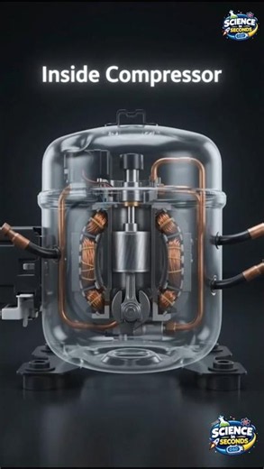 How Does an Air Compressor Work? | Complete 3D Animation Explanation