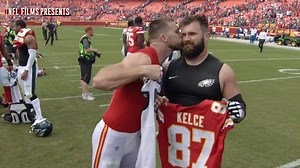 "If there is a Kelce legacy, it started in 1987." The number on Travis' back has always been a tribute to his trailblazing older brother 💚 | NFL Films