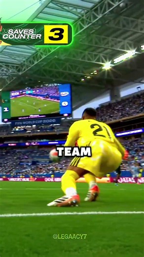 The Saudi goalkeeper single-handedly saved the game 🥶 #summerofgoals