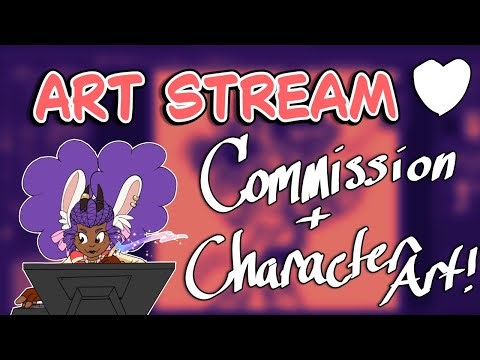 Art Stream | Commissions & examples! #pngtuber #art #clipstudiopaint #commission #commissions