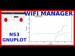 ✅ Simulación de Wifi Manager en NS3 y Gnuplot 🔰