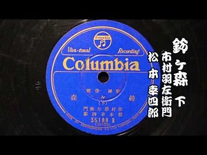 歌舞伎劇 「鈴ヶ森」 市村羽左衛門・松本幸四郎