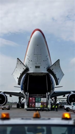 Behind the Scenes: How the World's Biggest Cargo Planes are Loaded!