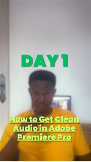 Khalid | Video Editor | Your video can look good and still feel off because of bad audio. In this video, I show you how to make your audio sound clean and clear... | Instagram