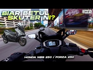 INI BARU BETUL PREMIUM ! Honda Forza 250 NSS 250 Malaysia 2025 | Insta360 Ace Pro 2 [4K]
