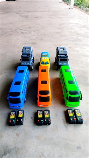 best remote control AC bus 🚐 vs army tankn #youtube #short #remote #rcbus