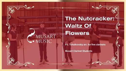 “The Waltz of the Flowers” is one of the most famous pieces from Pyotr Ilyich Tchaikovsky’s ballet The Nutcracker, composed in 1892. It appears in the second act of the ballet, celebrating the magical Land of Sweets. The piece is scored for full orchestra, featuring sweeping strings, sparkling woodwinds, and a majestic use of the celesta, creating a sparkling, ethereal atmosphere. Over the years, “The Waltz of the Flowers” has become a symbol of festive celebration and classical ballet charm, fr