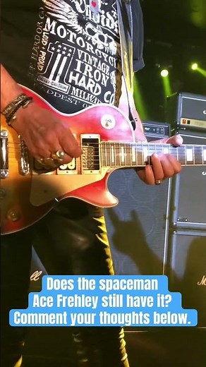 The spaceman Ace Frehley guitar solo. #acefrehley #guitar #kiss #rockandroll #guitarist #music ￼