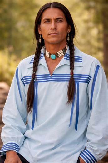 Native American Ribbon Shirt