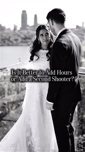 Photography, Cinematography & Same Day Edit Films - NJ, NY, PA on Instagram: "Here’s the honest answer – it’s not about more footage, it’s about better coverage. More hours help your day feel calmer. A second shooter helps you see moments you missed 📸 If your priority is emotions, reactions, and storytelling – a second shooter often wins. If your priority is pacing and not feeling rushed – extra hours matter more. We help our couples choose based on their real timeline, not a generic pac