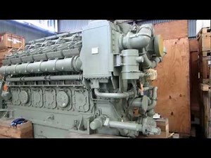 GE 12V228 Diesel Marine Engine for Sale (UNUSED)