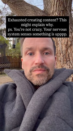 24K views · 39 reactions | When you create for the algorithm, and not for yourself, you become a conduit for extraction. You’re essentially being used to mine human attention. The cost to your nervous system and your psychology is immense. The key? You decide your relationship to your art, to creativity, and to self expression. I’ll continue to dive more and more into what that means and what that can look like. | Mark Groves | Facebook