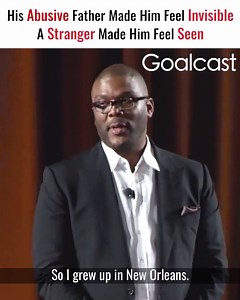 12M views · 91K reactions | Today, Tyler Perry is one of the most successful figures in the entertainment industry, yet his early life was one of great struggle marked by poverty and abuse. In this speech Perry shares an unforgettable story from his childhood and the key to unlocking the light within us all. | Goalcast | Facebook