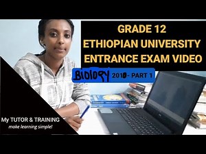 2010 biology ethiopia universty entrance exam