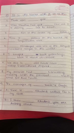 English Grammer Gear - Class 3 Revision worksheet #english #learning