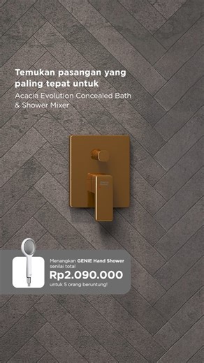 American Standard Indonesia on Instagram: "Acacia Evolution Concealed Bath & Shower Mixer dirancang untuk menghadirkan tampilan yang rapi, modern, dan fungsional. Kini, saatnya Anda memilih produk American Standard yang paling tepat untuk melengkapinya. Menurut Anda, produk mana yang menjadi pasangan sempurna? Sekarang, jawab pertanyaan di atas dan ikuti cara ikutannya: 1. Follow Instagram dan like postingan dari @americanstandardid⁣ 2. Tulis jawaban Anda di kolom komentar dengan hashtag #Giveaw