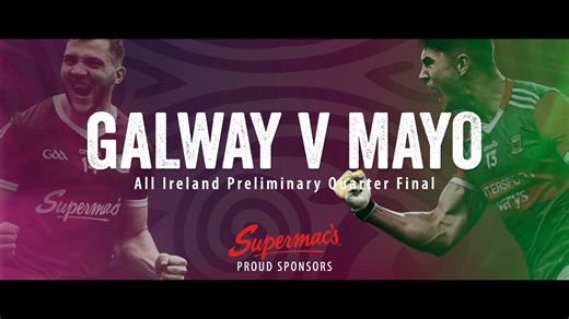 Best of Luck to the Galway Senior Football team playing against Mayo in Pearse Stadium this weekend! 🙏 Gaillimh Abú! Galway GAA #GAA #NothingBeatsBeingThere #GalwayGAA #Supermacs | Supermac's