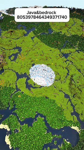Minecraft Seed Found: Minecraft&Chill - Bedrock & Java Compatible