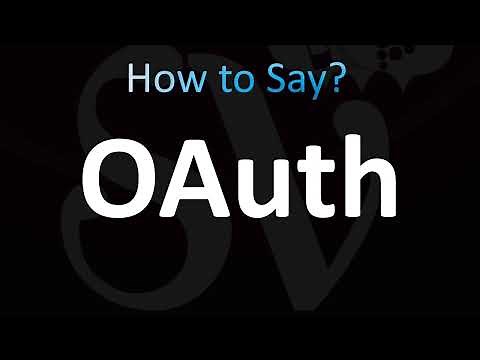 How to Pronounce OAuth (Correctly!)