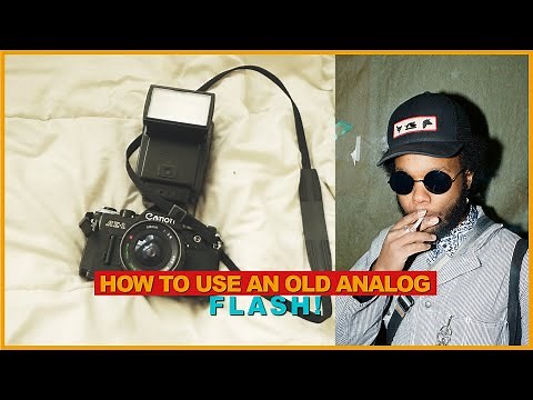 How to use an OFF-CAMERA FLASH for Film Photography (MANUAL FLASH)