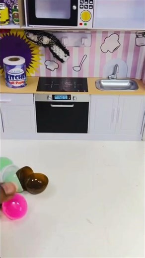 Introducing our newest tinv kitchen set🥣 join us on Instagram for Real Cooking in miniature"🍽