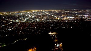 Aerial View Of Griffith Park In Los Angeles Stock Footage SBV-319713568 - Storyblocks