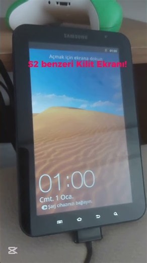Deneİşle25:Tab 1(ilk Samsung tablet!) #electronics #samsungtab