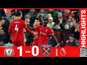 Highlights: Liverpool 1-0 West Ham | Sadio scores to stop the Hammers