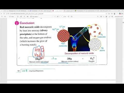 Prep 3, chemical reaction,thermal decomposition reactions, part1 2026