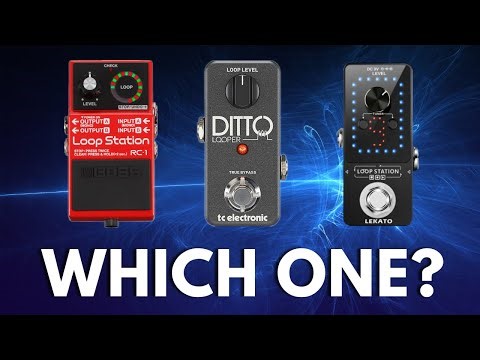 I tested 3 starter LOOPER pedals. One has a SUPERPOWER