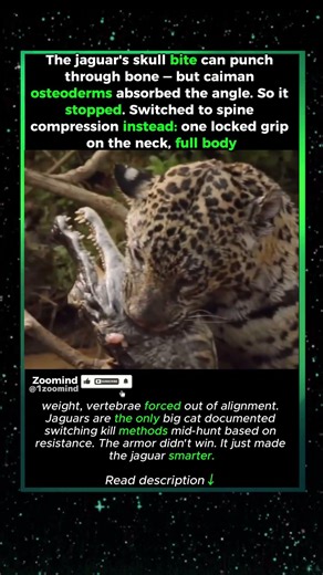 Armor Meets Jaguar #wildlife #jaguar #animalshorts #hunting #fighting #viral