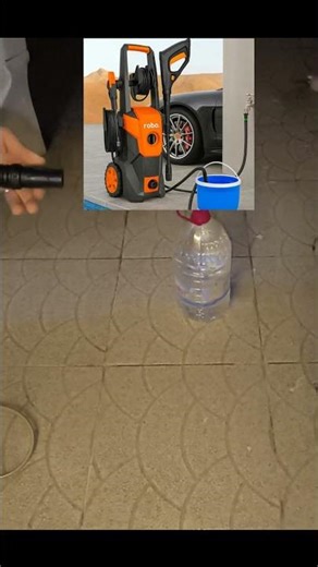 ROBO high-pressure washer test