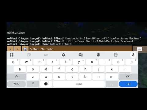 How to get infinite night vision in Minecraft