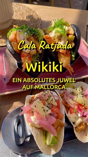 Cala Ratjada🌴🏖️MALLORCA island❤️Wikiki -Restaurant mit leckeren Tapas & tollen Cocktails #mallorca