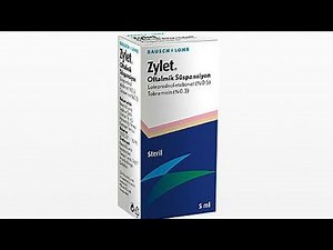 Zylet Göz Damlası Nedir, Ne İçin Kullanılır, Ne İşe Yarar, Yan Etkileri Nelerdir?
