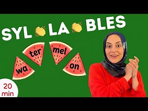 Syllables for Kids - Fun Clap & Count Activity! | Early Reading Skills