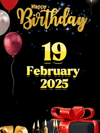 Celebrate Your Birthday on February 19th