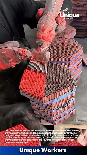 Painting firecrackers: adding color to celebration