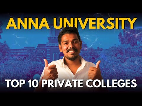 Top 10 Private Engineering Colleges (Private) under Anna University 🏆🎓| TNEA 2026