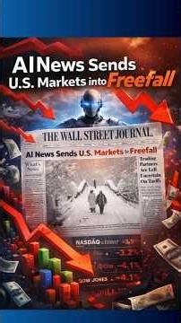 📉 US Market Crash: Impact on Indian Stocks! 🇮🇳 #shorts