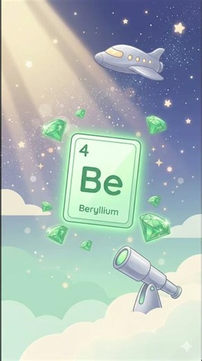 The periodic table: Beryllium 💎 | Learn to Pronounce Elements!