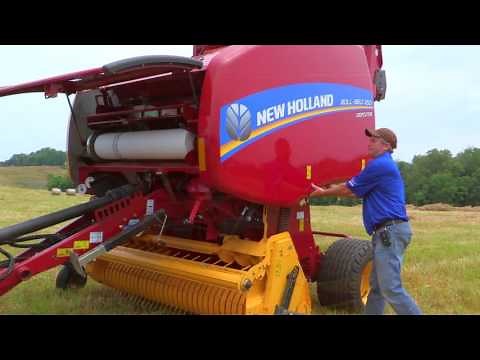 How It Works – Roll-Belt™ Round Baler Power Flow