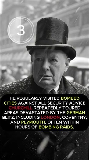 Winston Churchill’s Risky Visits at World War II #history