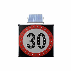 [Hot Item] Digital Flashing Slow Down Speed Limited Sign Dynamic Radar Speed Solar Traffic Road Safety LED Signs Boards